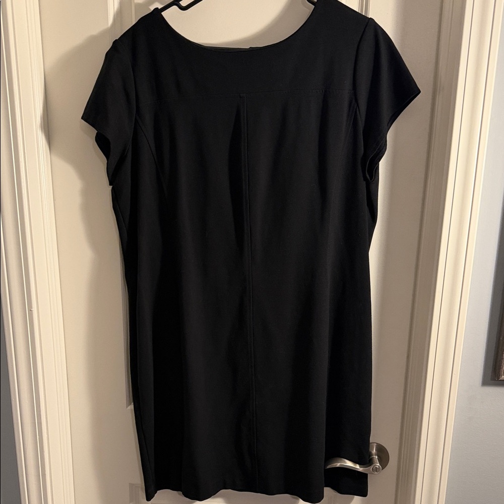 Chico's Classic Black Midi Dress